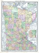 Minnesota, World Atlas 1913